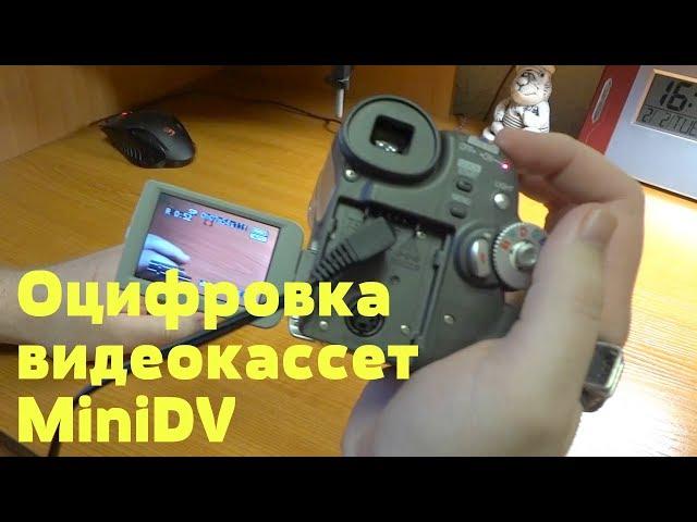 Оцифровка видеокассет MiniDV в домашних условиях