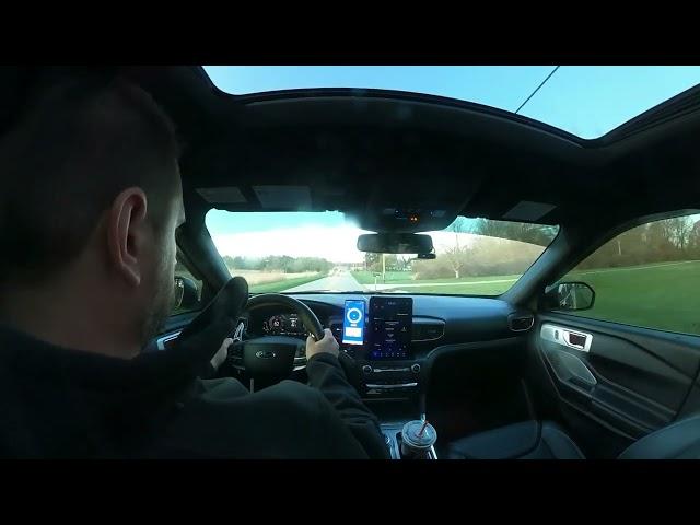 2020 Ford Explorer ST Tuned by ZFG 0-60 Dragy Run 3.47 seconds