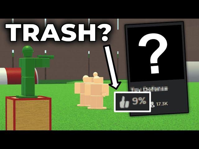 I played the WORST rated tower defense game.. | ROBLOX