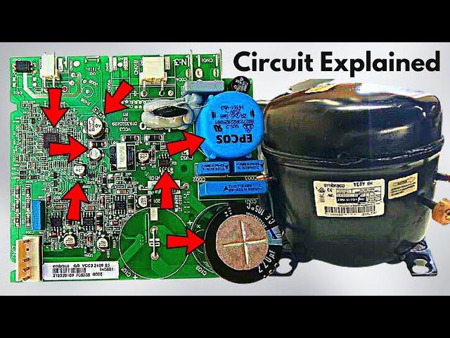 Embraco Refrigerator Compressor Inverter Board Circuit Explained