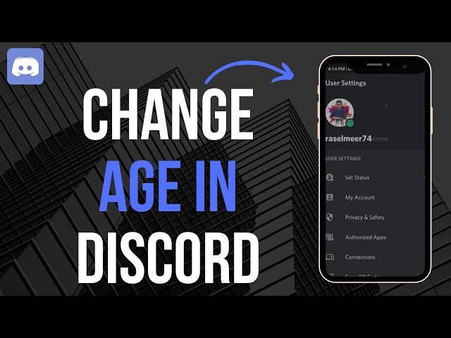 How To Change Age On Discord iOS (2023)