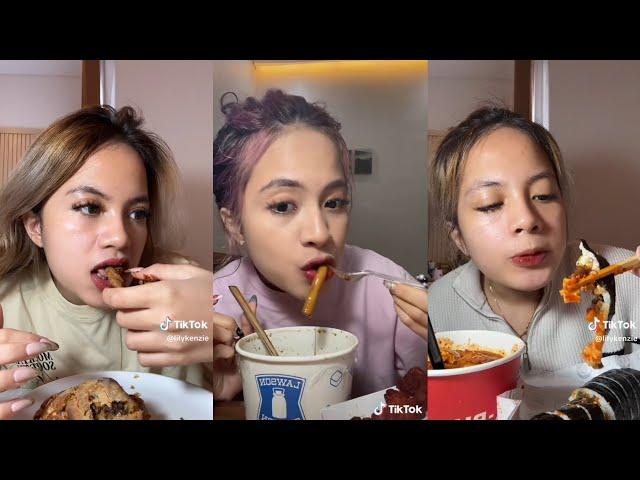 HARI INI KENZIE MAKAN APAMAKAN LAWSON  KOMPILASI TIKTOK LILY KENZIE