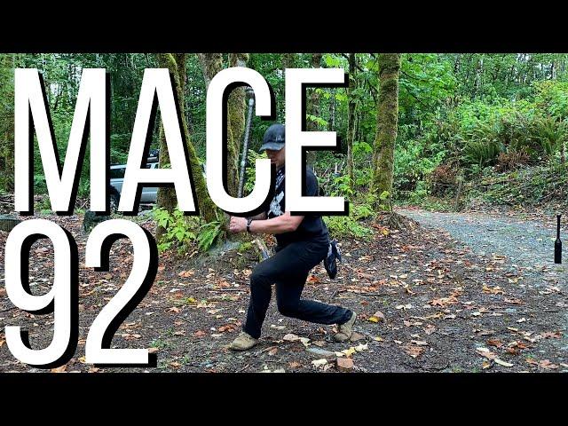 Mace 92 - Traveling Step in Front Cross step - Martial / Sword specific leg and core strength