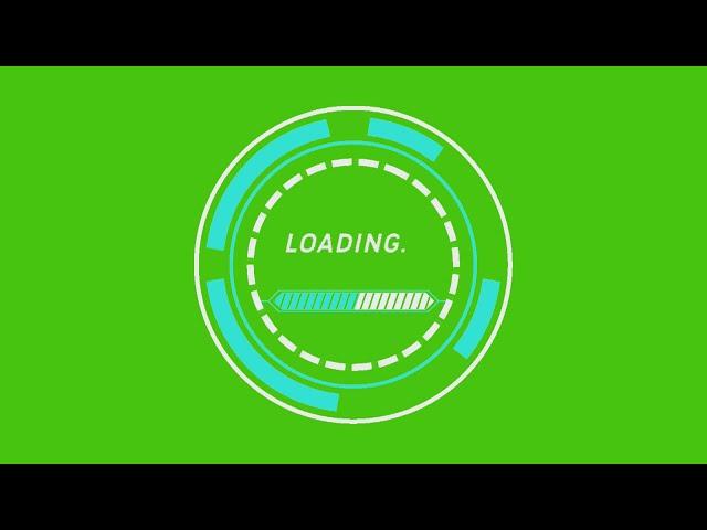 Футаж Загрузка | Loading | Футажи для видео | Хромакей | green screen | ФутаЖОР