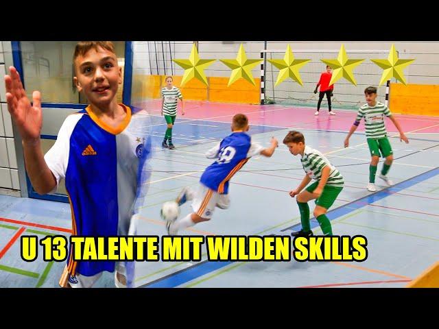 U 13 Talente zeigen verrückte Skills bei Hallenturnier l AbonnentenSpieltag