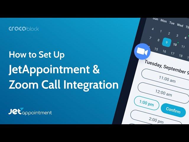 JetAppointment WordPress Plugin with Zoom Calls Integration | 2.0.0 Version Update