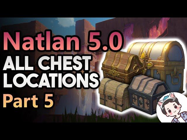 Natlan 5.0 All Chest Locations (Part 5: 55-62) | 100% Exploration | Genshin Impact