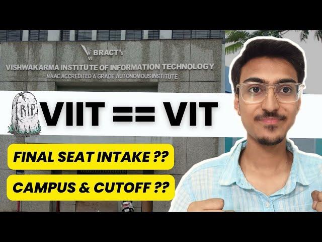 MHT CET 2024 | Major Update  VIT VIIT Seats, Campus, Cutoff | MHT-CET CAP Round Registration 2024