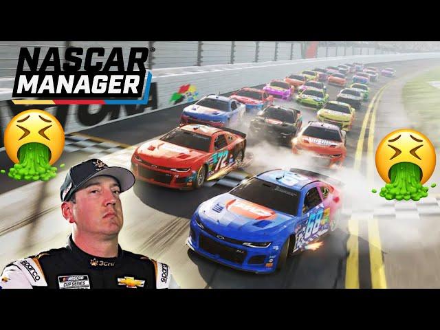 NASCAR MANAGER Is a DISGUSTING Game.