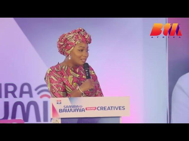 I'll Be A Voice For The Creative Space...Hold Me Accountable - Samira Bawumia