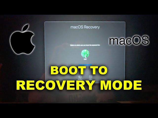 How to boot to macOS recovery mode - Apple Macbook M1, M1 Air, M1 Pro, M1 Max and M2