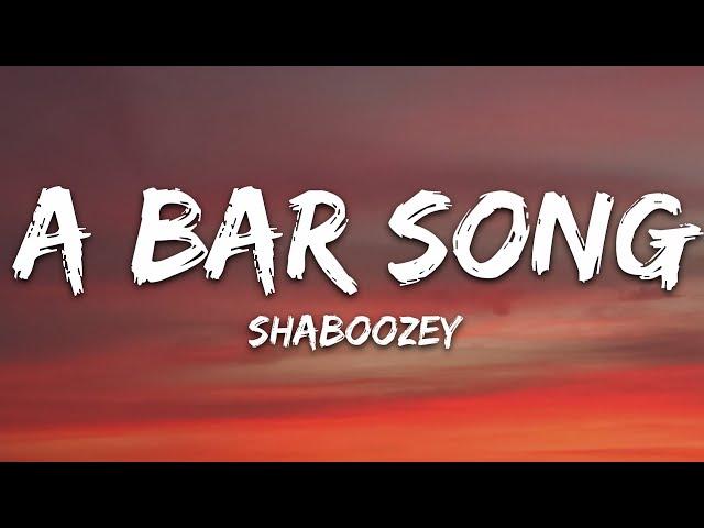 Shaboozey - A Bar Song (Tipsy) (Lyrics)