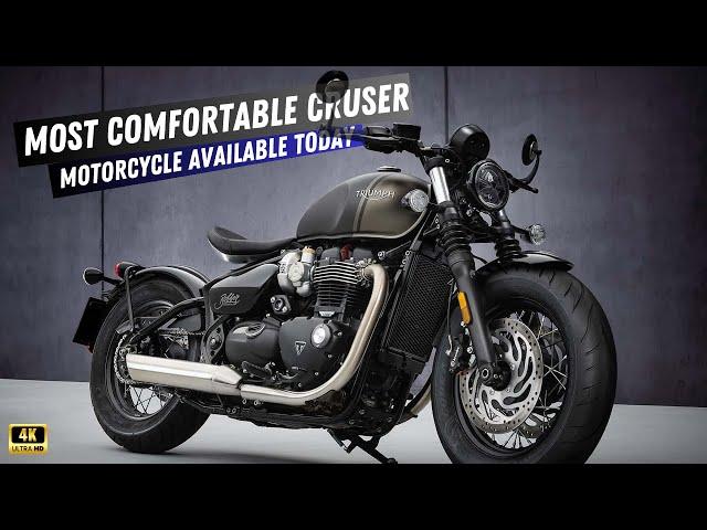 The Most Comfortable Cruisers Motorcycles