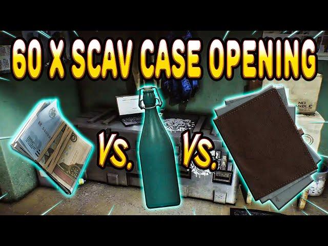 Which Scav Case is best?? - 60 Scav Case Opening - Escape From Tarkov
