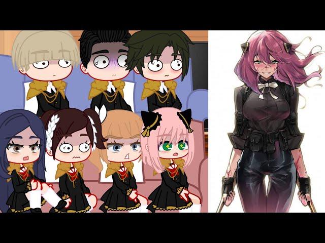  Eden academy + Damian's FANGIRLS react to Anya x Damian, Forger family, comp, Spy x family react 