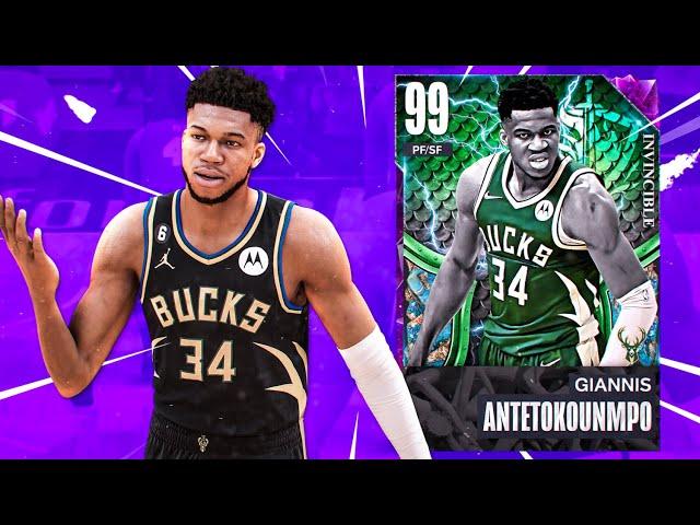 Dark Matter INVINCIBLE Giannis Antetokounmpo is a 7 Foot DEMIGOD | NBA 2K23 MyTeam Gameplay