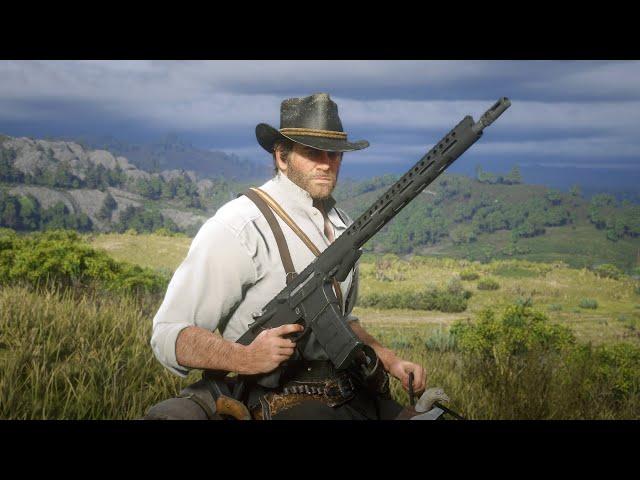 If Arthur and John had a modern rifle they would be unstoppable