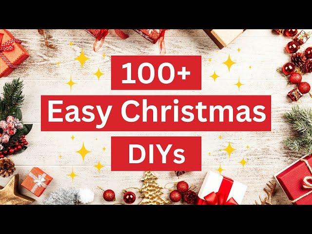 100+ EASY CHRISTMAS DOLLAR TREE DIYS | Christmas DIY Crafts You Have to Make this Year