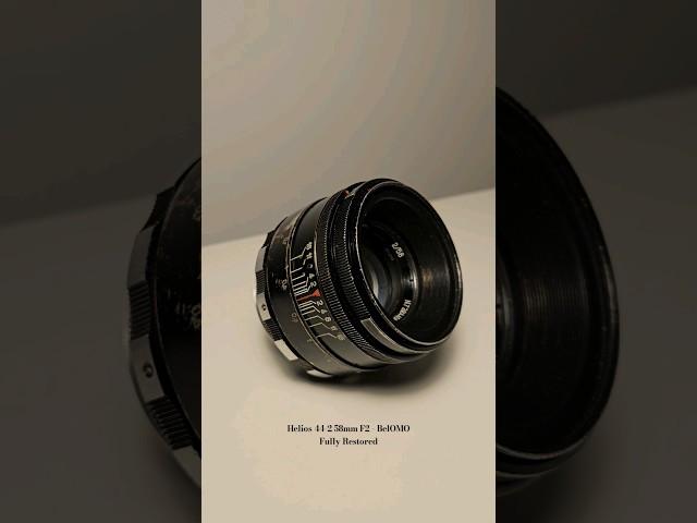 Helios 44-2 58mm F2 - BelOMO - Zebra, fully restored #35mmfilmcamera #vintagelenses #vintagelens