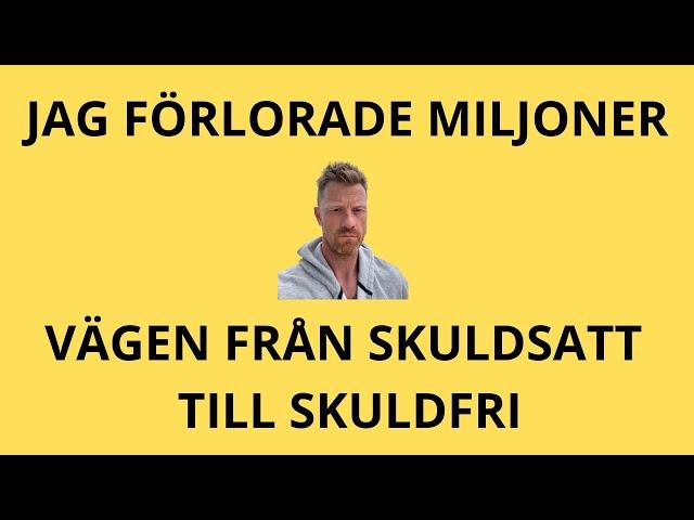 Från noll till miljoner online via affiliate marknadsföring - jag förlorade ALLT.