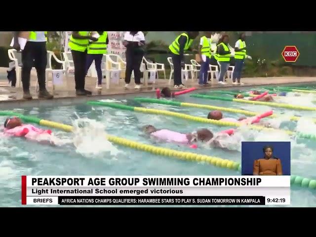 Peak sport Age Group Swimming Championship I Light International School emerg victorious