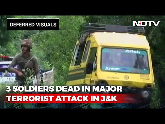 3 Soldiers Killed In Action In J&K Army Camp Attack, 2 Terrorists Shot Dead | The News