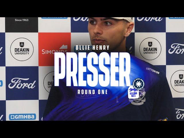 Round 1 Press Conference | Ollie Henry