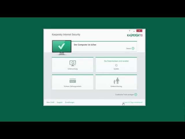 Kaspersky Internet Security 2015 - Installation und Aktivierung