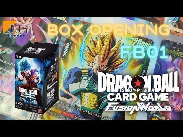 Unboxing the Highly Anticipated Dragon Ball Super Card Game Fusion World Japanese Version!｜FB01