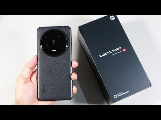 Xiaomi 14 Ultra unboxing, speakers, camera, antutu, gaming test