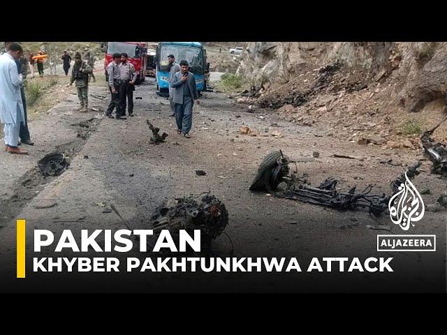 Five Chinese nationals among six killed in suicide bomb attack in Pakistan