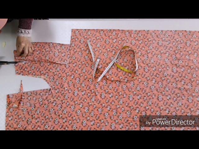 Куйлак бичиб тикамиз Шьём платье 60 размер Sewing a dress. خياطة فستان