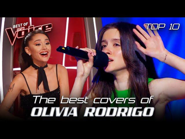 Outstanding OLIVIA RODRIGO covers on The Voice | Top 10