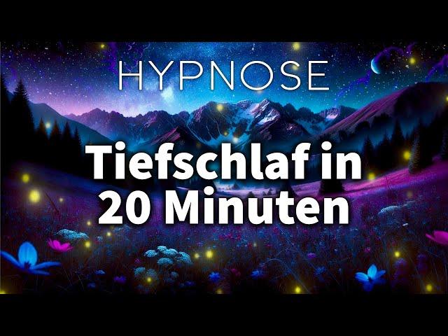 In 20 Minuten Tief & Fest Schlafen: Hypnose zum Einschlafen