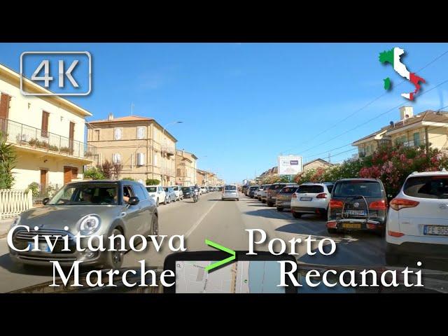 Scenic Drive (Marche), Italy [Civitanova Marche ⩾ Porto Recanati] June 2022 | 
