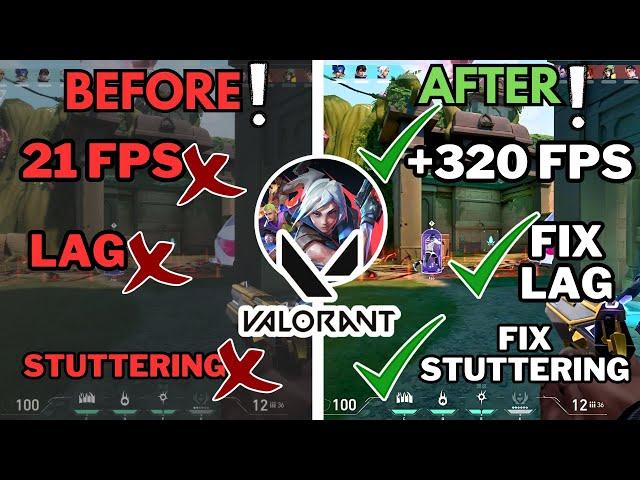  Valorant 2025 Ultimate FPS Boost! Fix Lag, Stutter & FPS Drops NOW! 