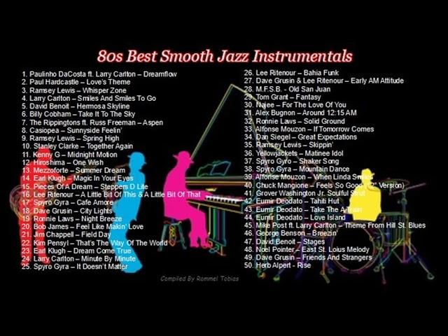 70s & 80s Best Smooth Jazz Instrumentals, Jazz Fusion Classics, Retro Jazz Favorites