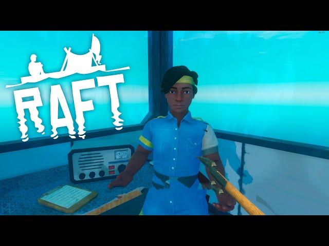 РАДИОВЫШКА И ПЕРВЫЙ ЧЕЛОВЕК!!! ► Прохождение Raft: The First Chapter #7