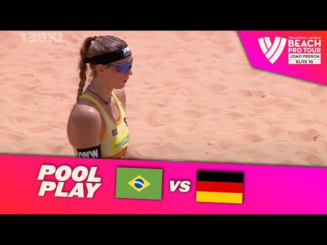 Agatha/Rebecca vs. Ittlinger/Van de Velde - Qualification Highlights | Joao Pessoa 2024