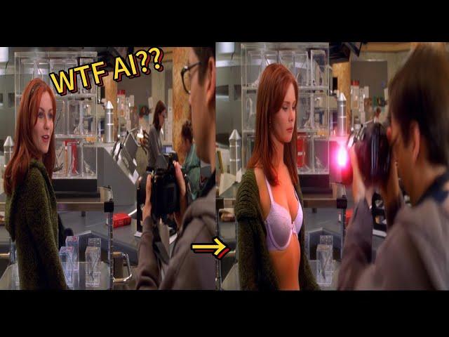 WTF AI-PT 17 When AI rewrite the movie #ai #spiderman #batman #dc #marvel #funny #avengers