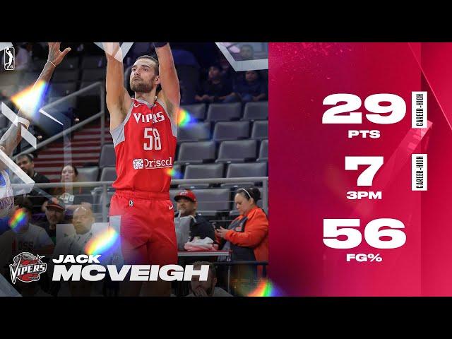 Jack McVeigh Erupts For Career-High 29 PTS With Seven Threes Vs. Blue