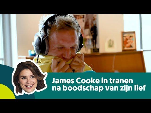 "Ik ben gewoon zo gelukkig met die man" - James Cooke