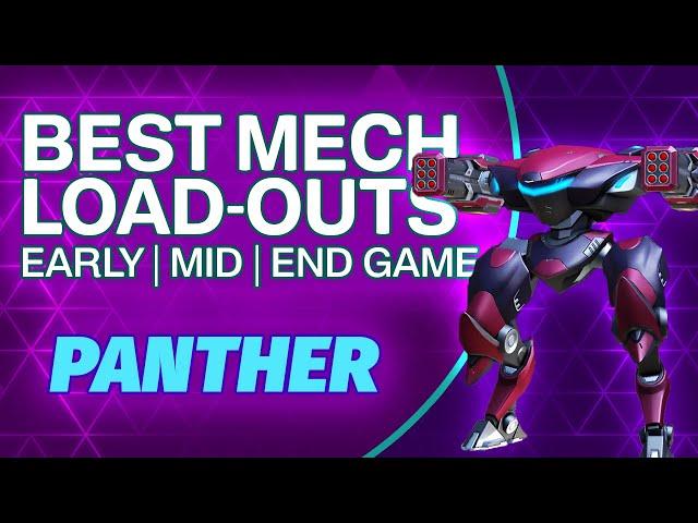 Best Mech Load-outs - Panther | Best Weapons for Panther Guide | Mech Arena