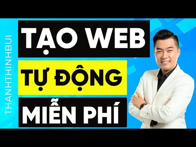 Hướng dẫn cách tạo website bán hàngtự động miễn phí