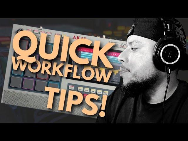 4 Quick Workflow Tips for MPC LIVE 2