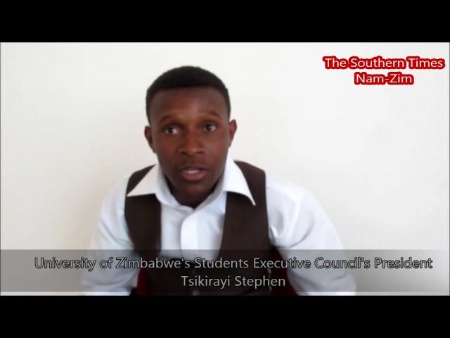 UZ SEC President speaks on the demonstrations