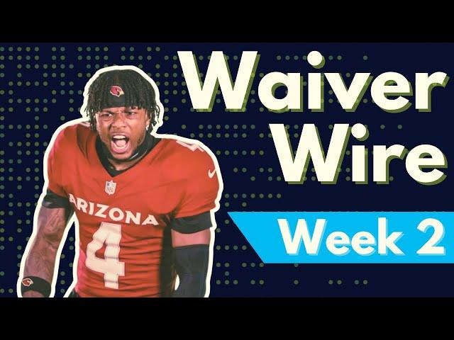 Best Fantasy Football Waiver Wire Pickups - Week 2 Additions