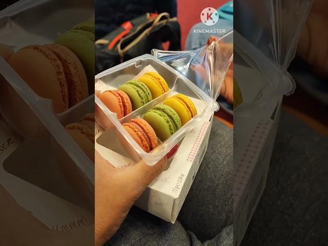 Travel vlog 2 | Paris airport | macarons |#macaron #paris