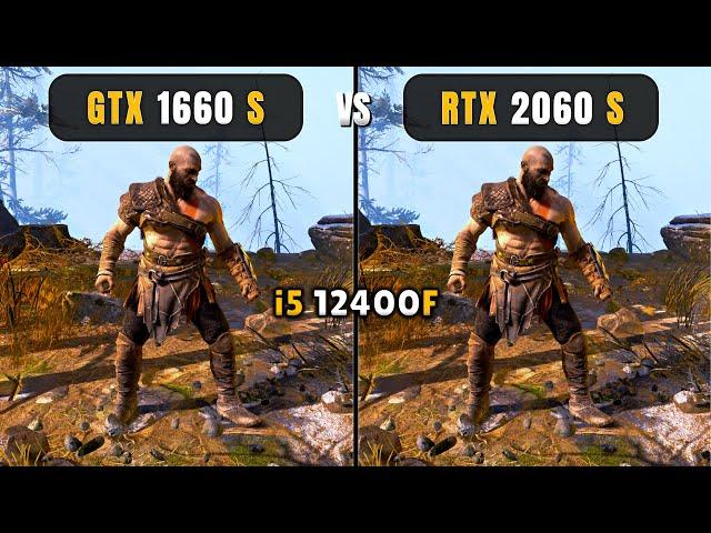 GTX 1660 Super vs RTX 2060 Super - i5 12400F - 1080p + DLSS/FSR On/Off - Test In 14 Games