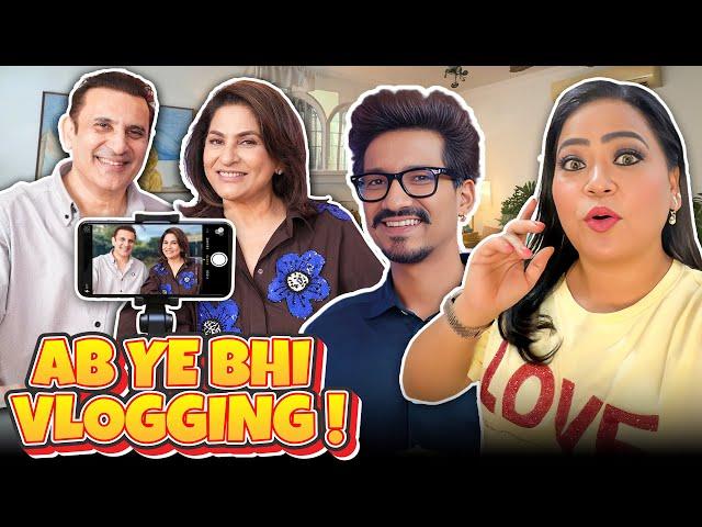 @ArchanaPuranSingh_Official Ne Bhi Vlogging Start Kardi | Bharti Singh | Harsh Limbachiya |Gola